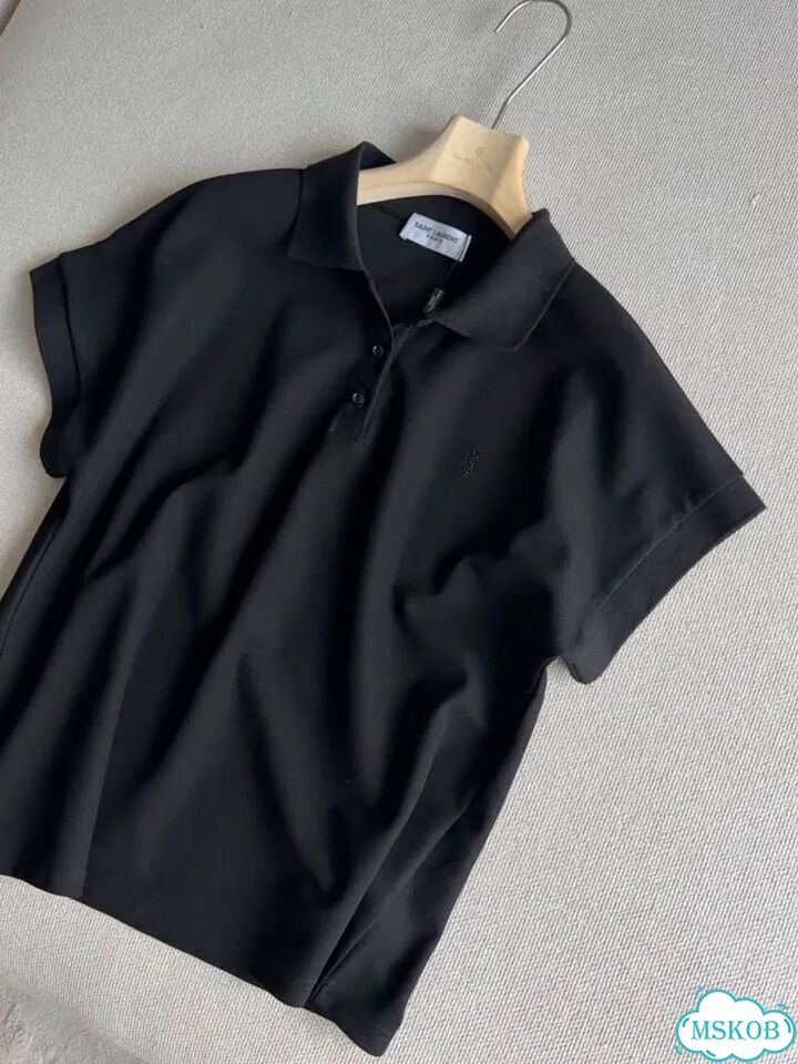 Yves saint laurent Стильное поло, 2 цвета фото 10