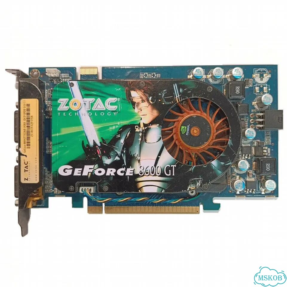 Видеокарта Zotac GeForce 8600 GT 512MB DDR3 PCI-E фото 1