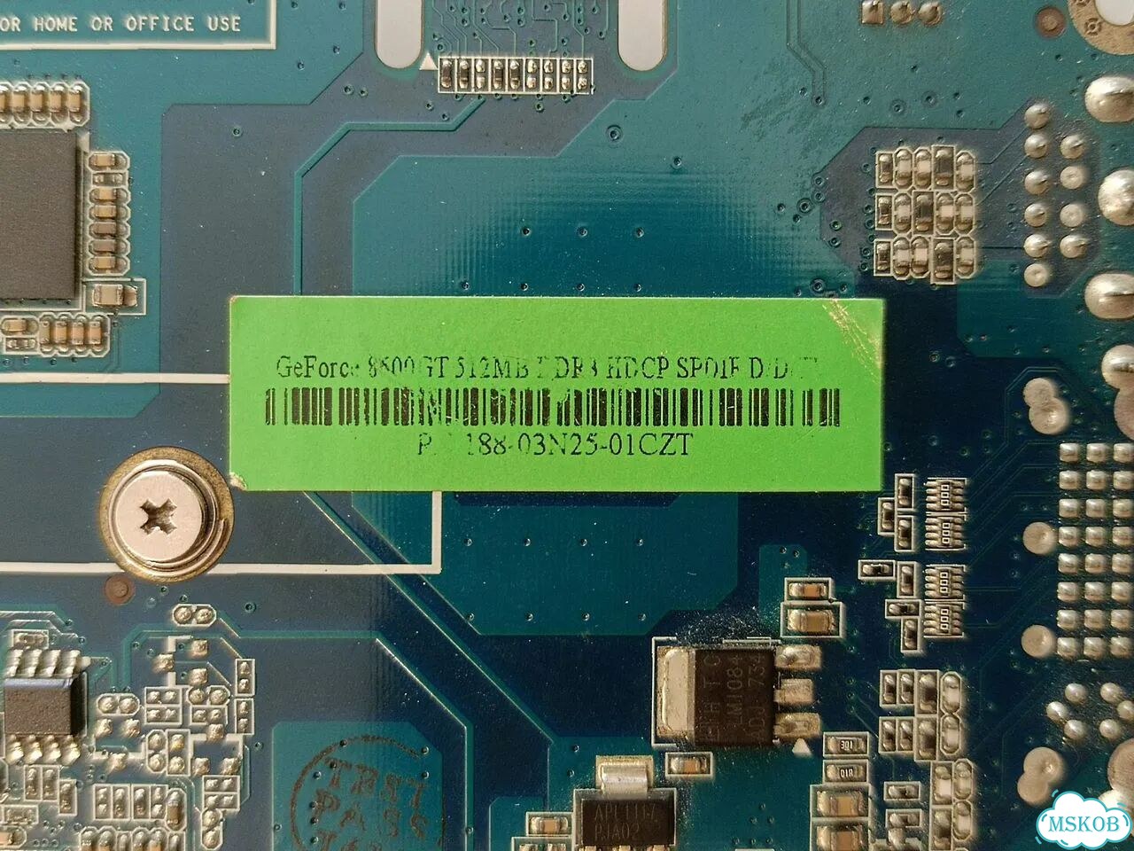 Видеокарта Zotac GeForce 8600 GT 512MB DDR3 PCI-E фото 5