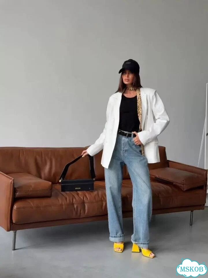 Yves saint laurent джинсы прямые фото 1