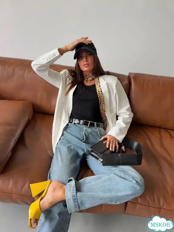 Yves saint laurent джинсы прямые фото 2
