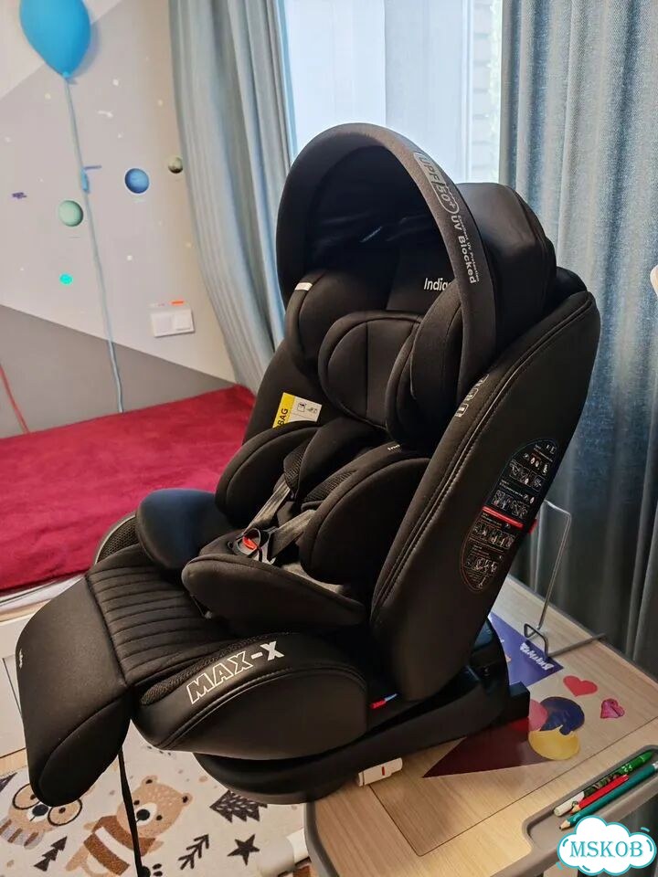 Автокресло indigo MAX-X isofix чёрный фото 5