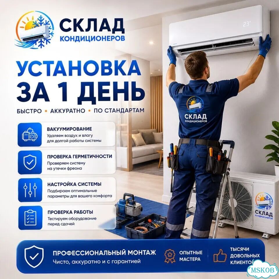 Современный кондиционер с управлением через приложение с установкой фото 4