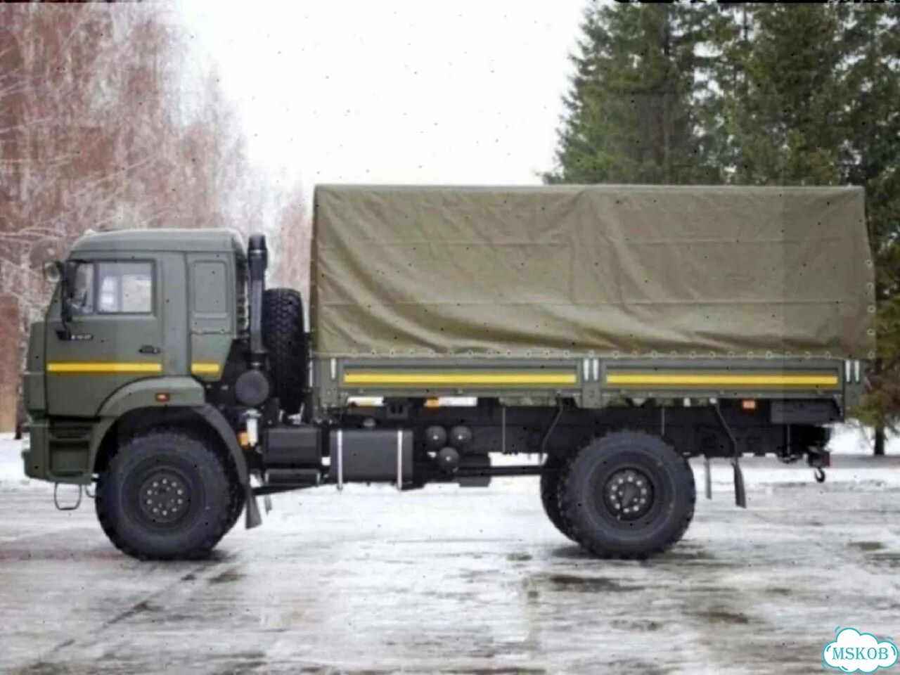 Тент на военный Камаз и Урал фото 2