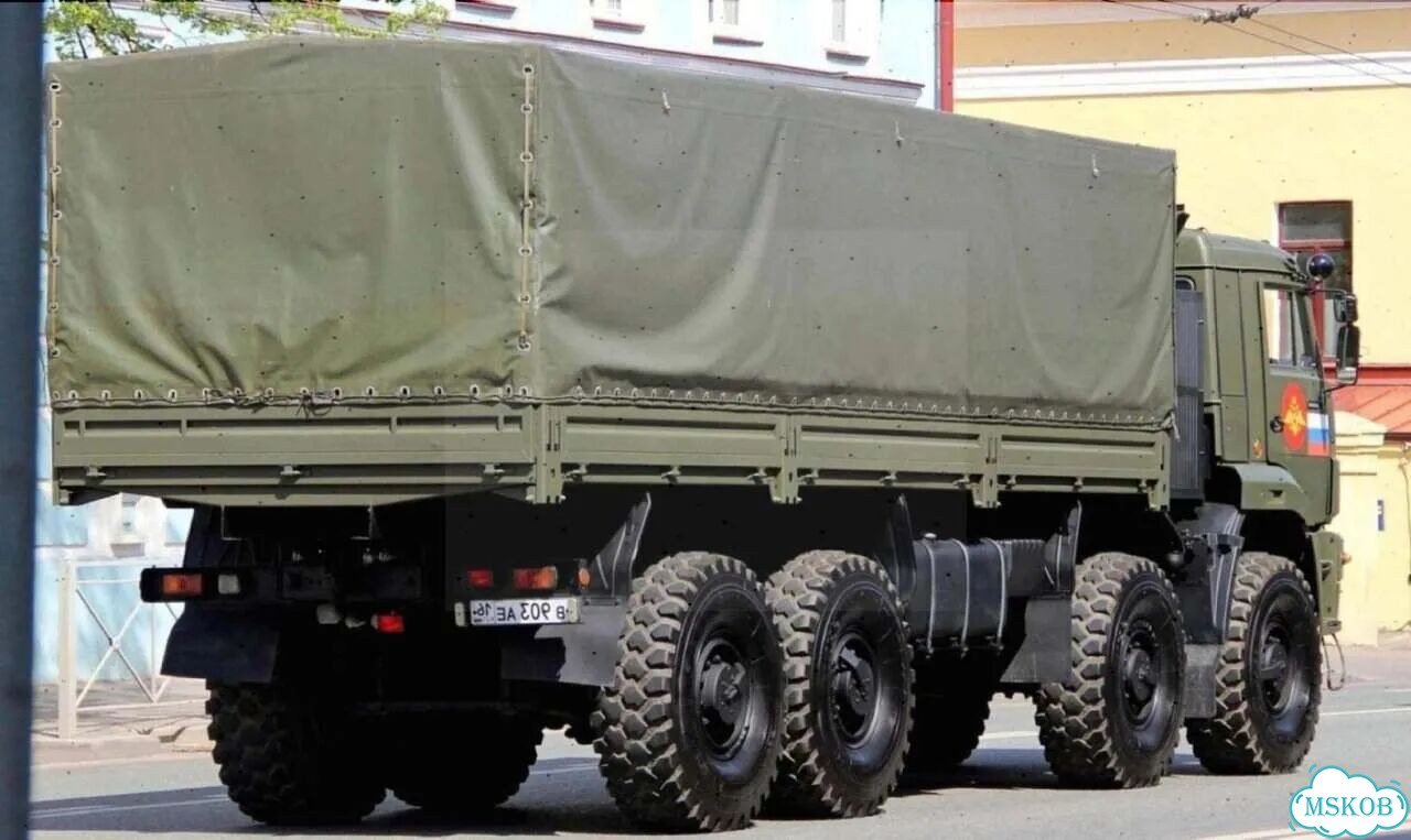 Тент на военный Камаз и Урал фото 3