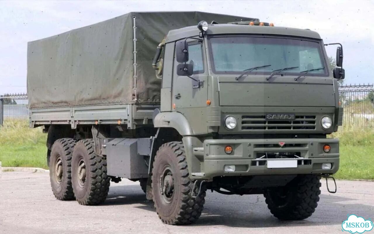 Тент на военный Камаз и Урал фото 5