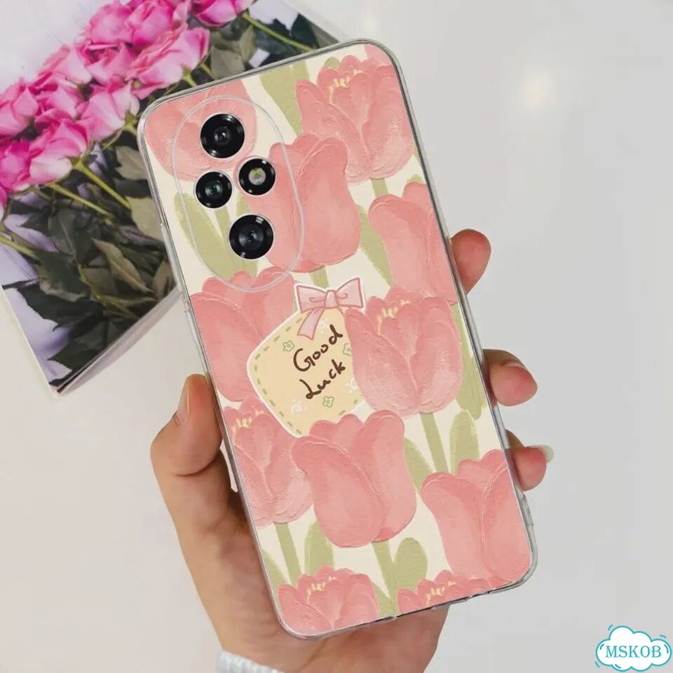 Чехол для Huawei Honor 200, милая девушка, астронавт, мягкий силиконовый чехол из тпу для Honor 200P фото 7