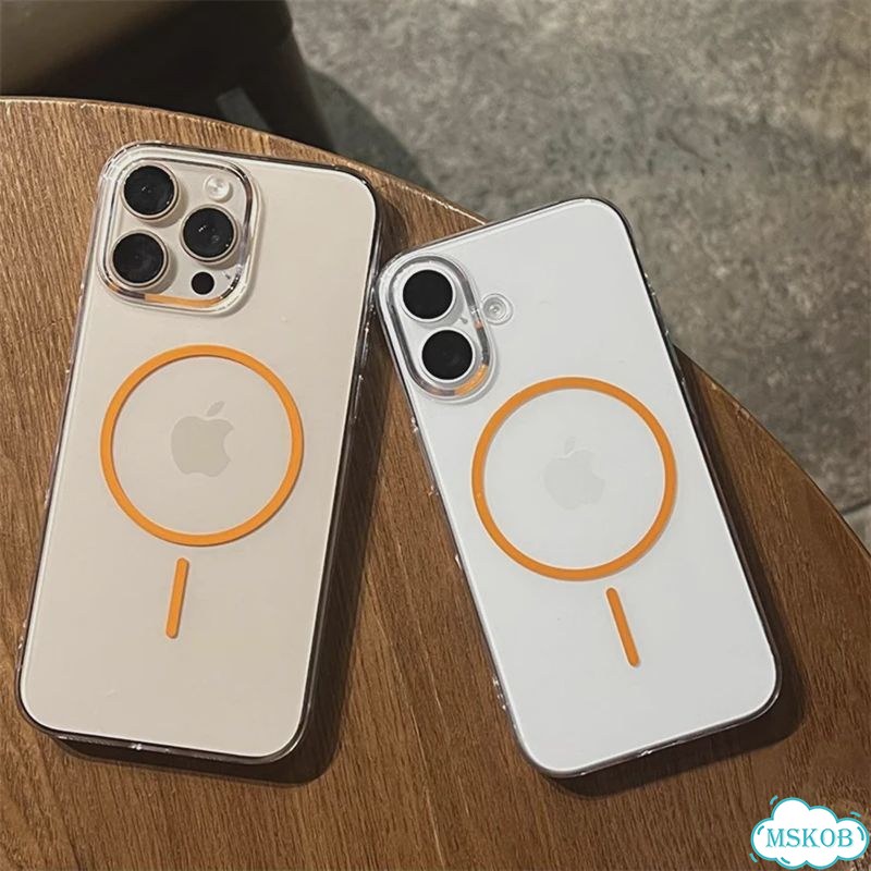 Белый чехол MagSafe для iPhone 16 Pro Max фото 2