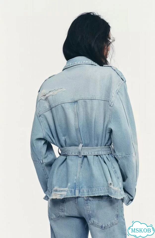 Джинсовая куртка Zara в наличии S, M, L фото 4