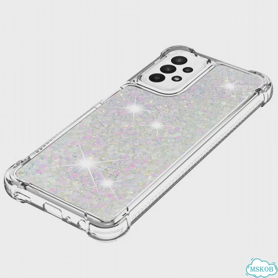 Чехол с блестками и зыбучим песком для Tecno Camon 19, чехлы для Зеленый, зеленый, Tecno Pova 4 фото 6