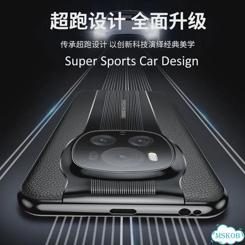 Супер спортивный автомобильный дизайн, чехол для Honor Magic6 Pro Magic 6 Pro, Черный, Black фото 6