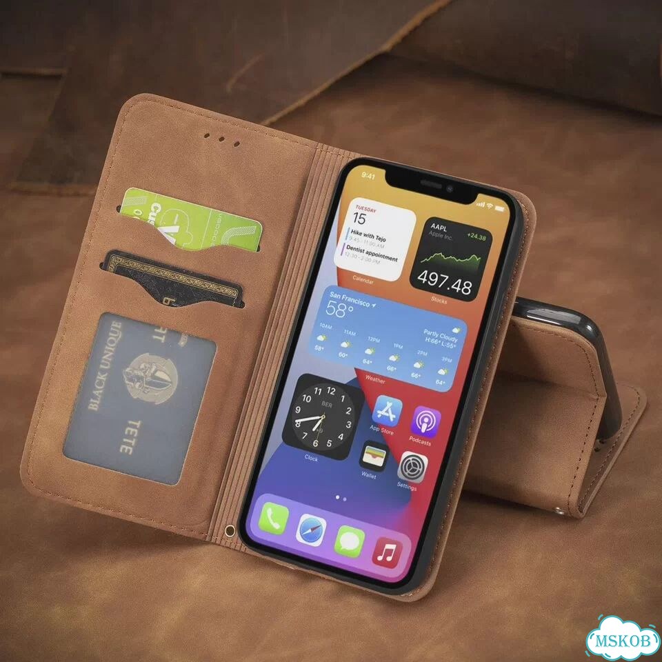 Сильный магнитный кожаный чехол для Motorola Moto G85 G75 G15 G05 G55 G54 Зеленый, зеленый, Moto G75 фото 3
