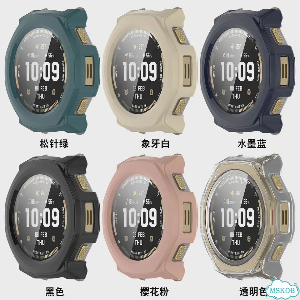 Чехол из закаленного стекла для Amazfit T-Rex3 PRO фото 3