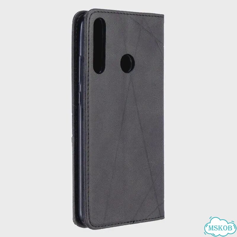Чехол-книжка для Huawei P40 Lite E, кожаный, с магнитной застежкой Коричневый, Brown, Huawei P40 Pro фото 4