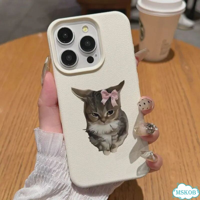Чехол для мобильного телефона с милым котом, собакой и животным узором для iPhone 17, 16, 15, 14 Plu фото 7