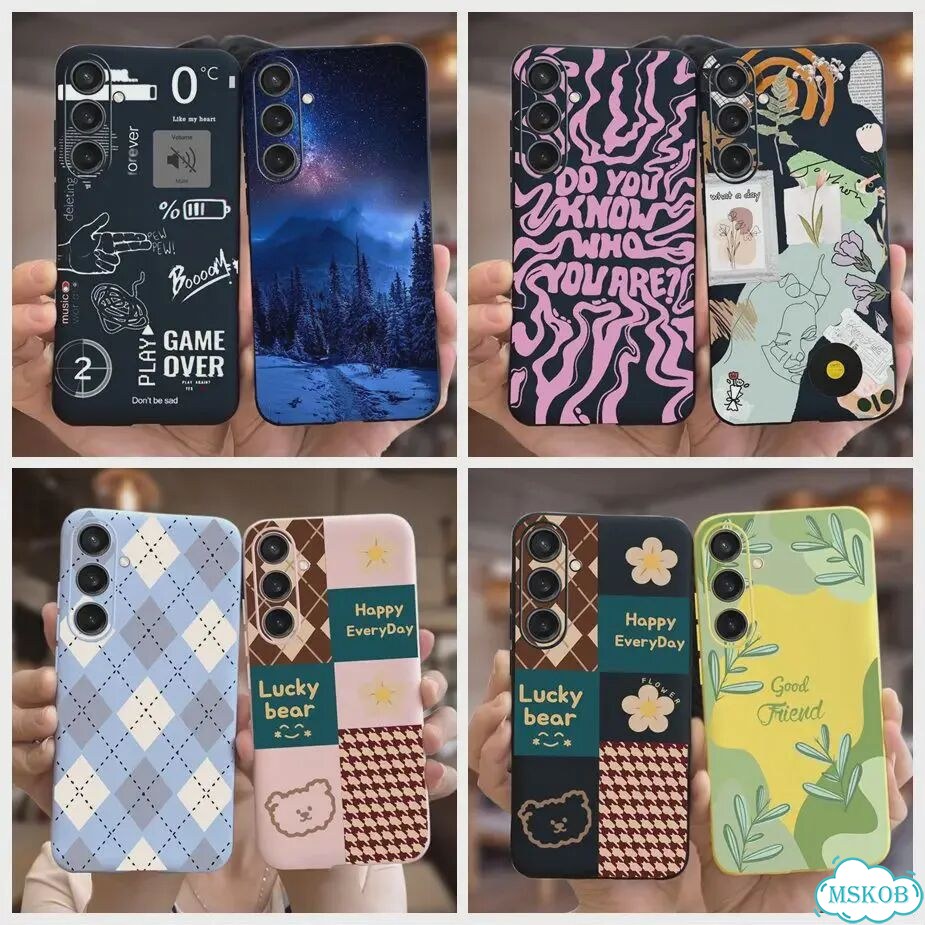 Чехол для Samsung Galaxy S23 FE, чехол с рисунком, мягкий силиконовый чехол для телефона Samsung S23 фото 2