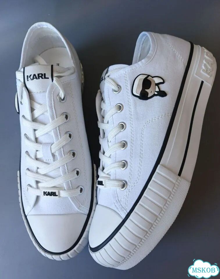 Кеды Karl Lagerfeld. Оригинал. Новые фото 5