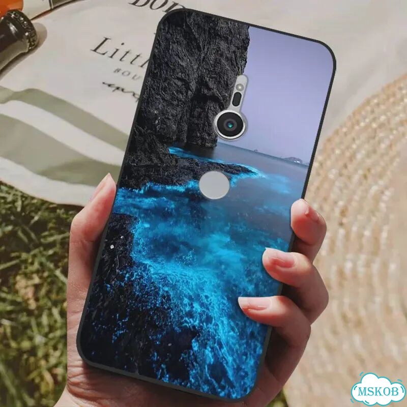Чехол для Sony Xperia XA2 Plus, силикон, цвет 47 фото 5