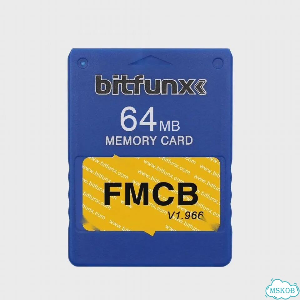 BitFunx fmcb 16MB v1.966 карта памяти для PS2 (red) фото 7