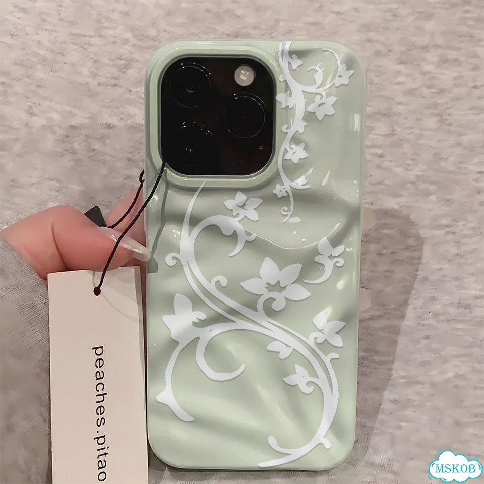 Чехол для телефона с рисунком цветов для iPhone 17 Air 16 15 14 11 12 13 Pro Max, розовый силиконовы фото 4