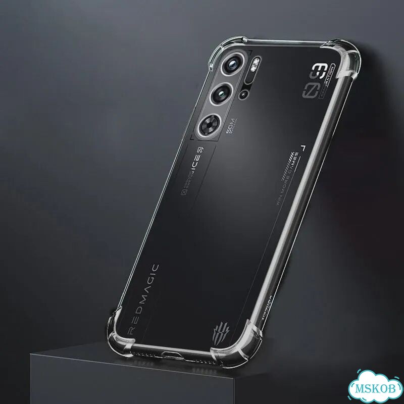 Чехол Red Magic 9 Pro Plus, TPU, прозрачный фото 4