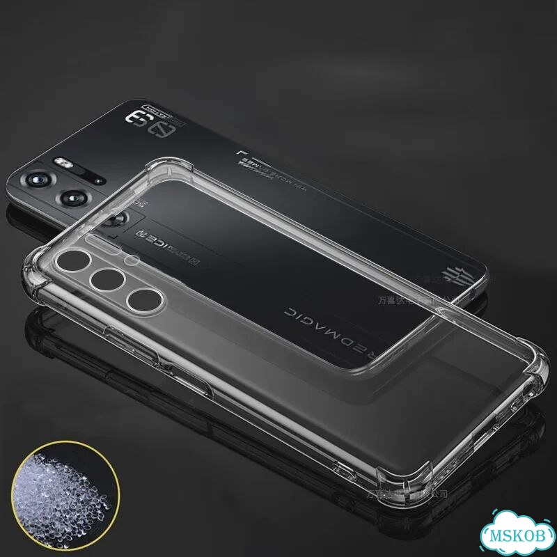 Чехол Red Magic 9 Pro Plus, TPU, прозрачный фото 7