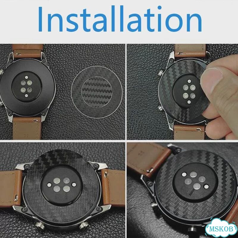 Стеклянная защитная пленка Caysolle для Huawei Watch 4/GT 5/3/Runner GT5 GT3 Honor GS Pro, Back Film фото 7