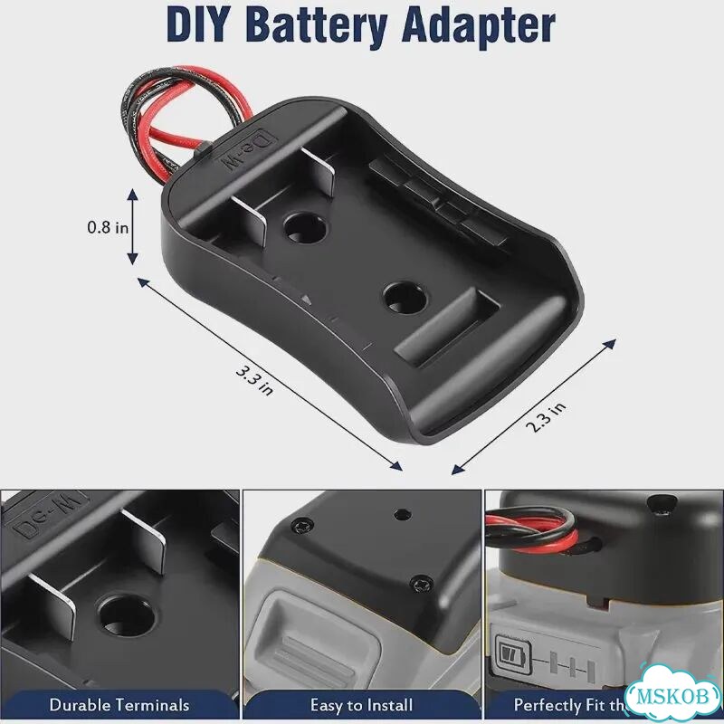 Держатель аккумулятора для Black Decker фото 7