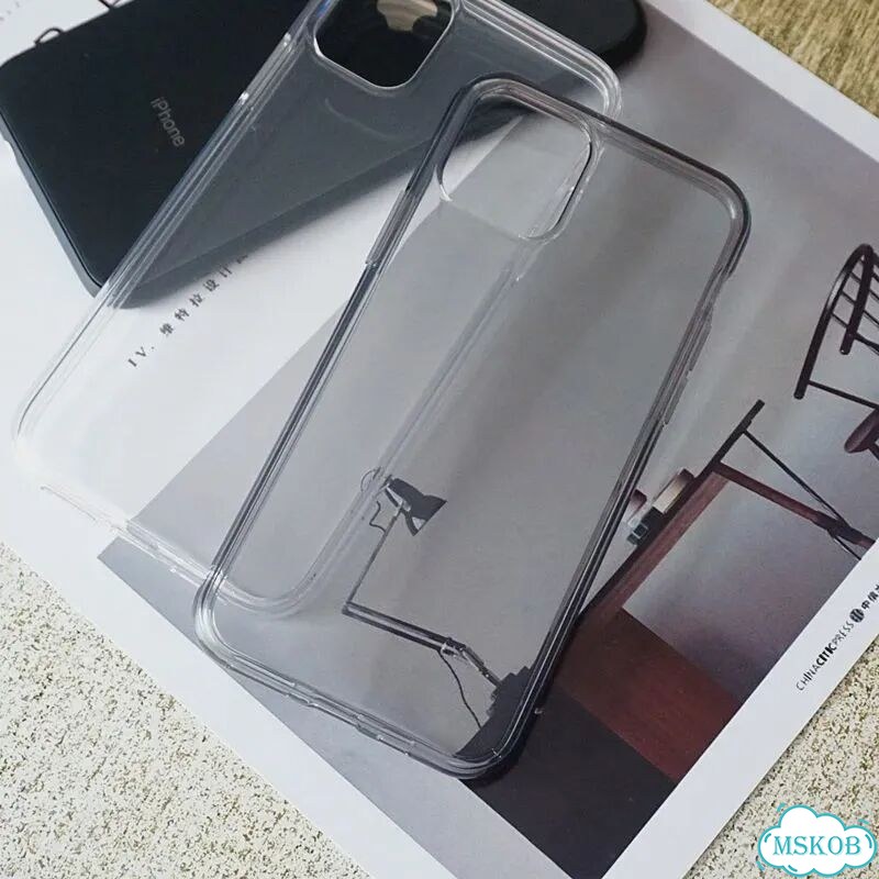 Черный прозрачный чехол для iPhone 14 Pro фото 6