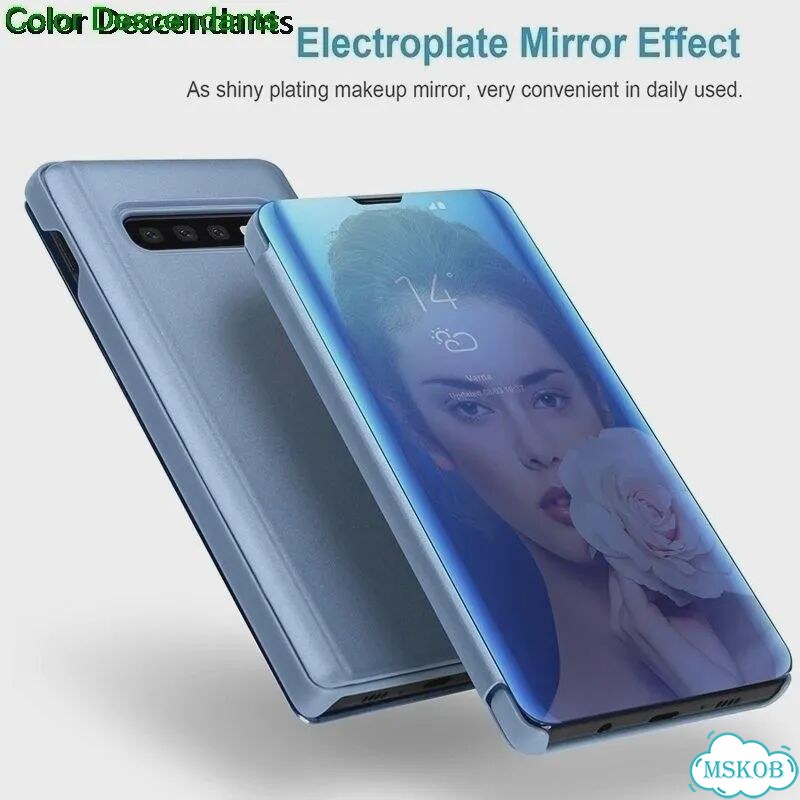 Зеркальный чехол Samsung Galaxy J7 2016 Silver фото 3