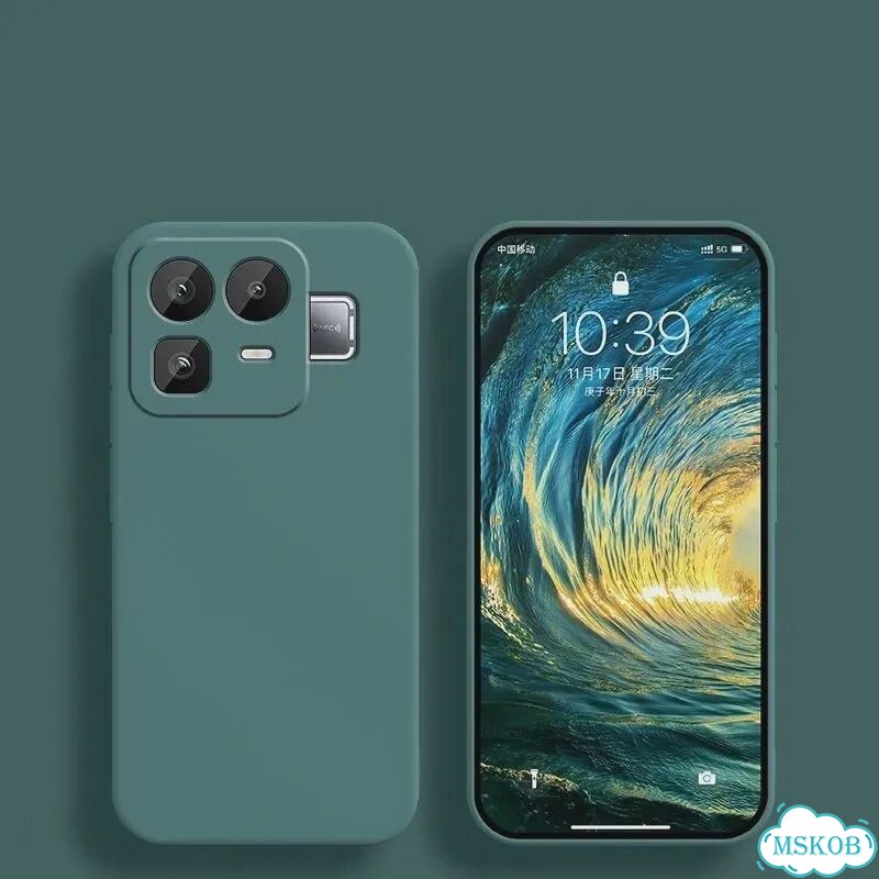 Чехол из жидкого силикона для Realme Neo8, мягкий чехол-накладка из тпу с защитой камеры Light Green фото 3