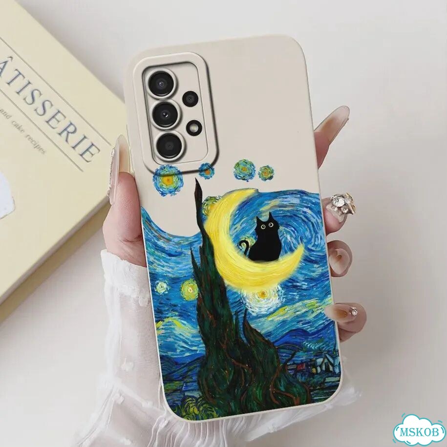 Для Samsung Galaxy A32 Чехол SM-A325F Защитный чехол для камеры цветок Мягкий силиконовый чехол для фото 3