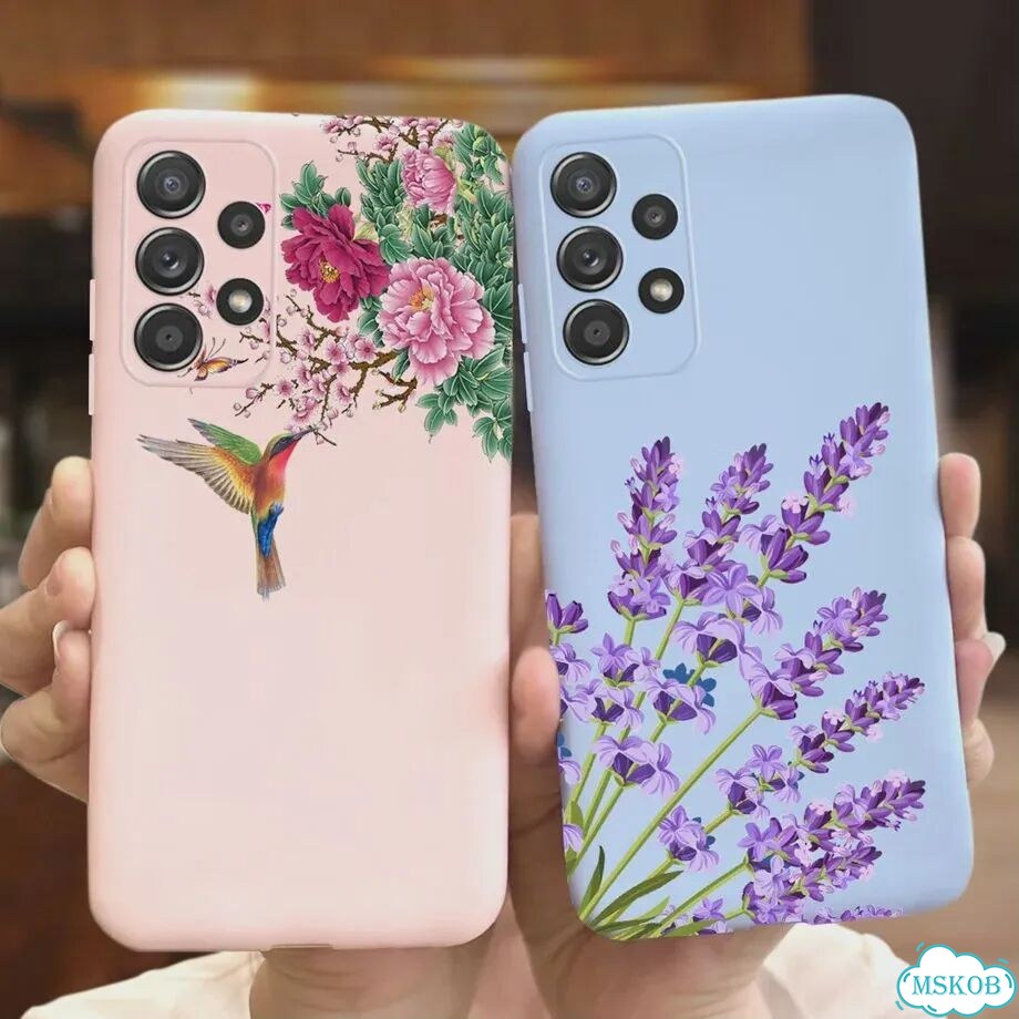 Чехол для Samsung A23 M23, женские модные чехлы с рисунком подсолнухов и маргариток для Samsung Gala фото 3