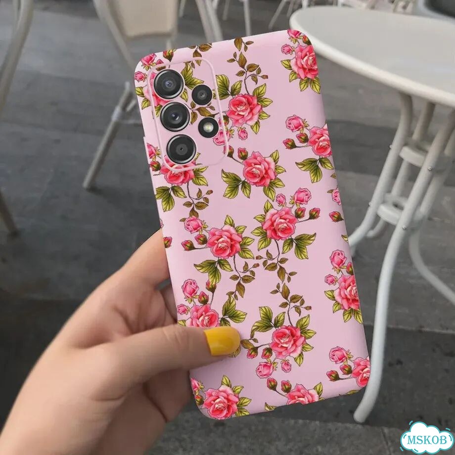 Чехол для Samsung A23 M23, женские модные чехлы с рисунком подсолнухов и маргариток для Samsung Gala фото 6