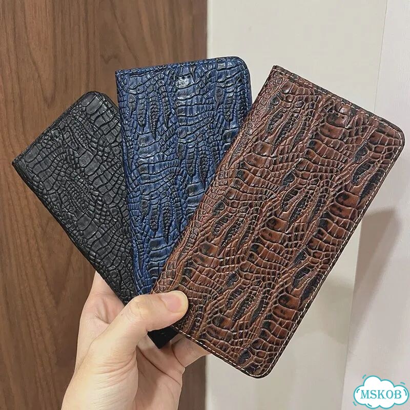 Черный кожаный чехол-книжка для Honor X9d фото 6