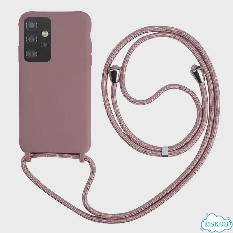 Чехол с ремешком через плечо для Samsung Galaxy A55 A35 A25 A15 A05 A05S A54 A14 A34 A24 A13 A23 A33 фото 2