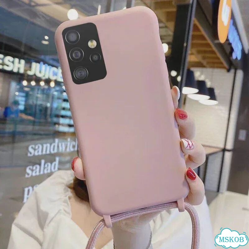 Чехол с ремешком через плечо для Samsung Galaxy A55 A35 A25 A15 A05 A05S A54 A14 A34 A24 A13 A23 A33 фото 3