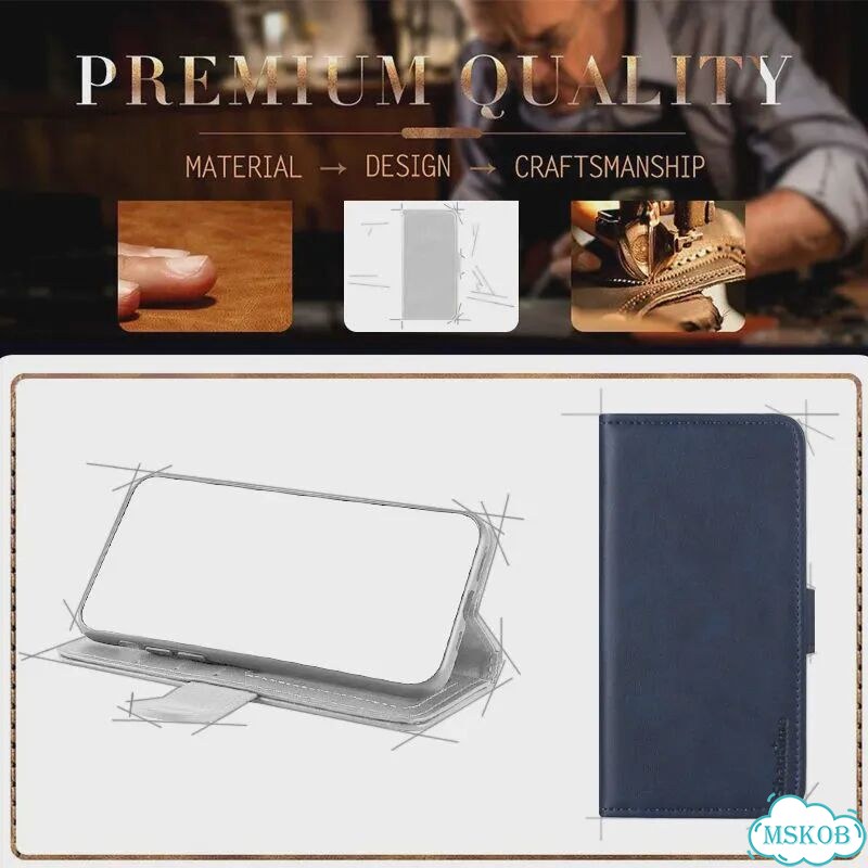 Чехол-книжка на Doogee S61 Pro, бордовый, кожа фото 7