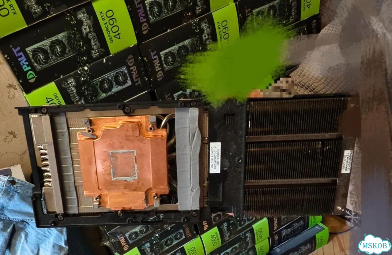 Rtx 4090 Система охлаждения видеокарты фото 1