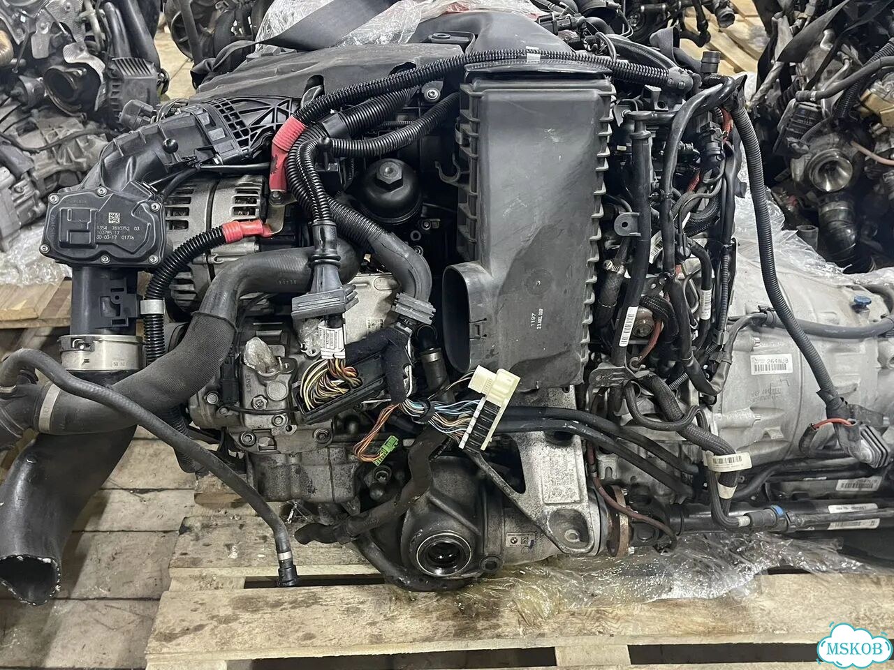 Двигатель N57D30A BMW X4 F26 3.0 дизель фото 3