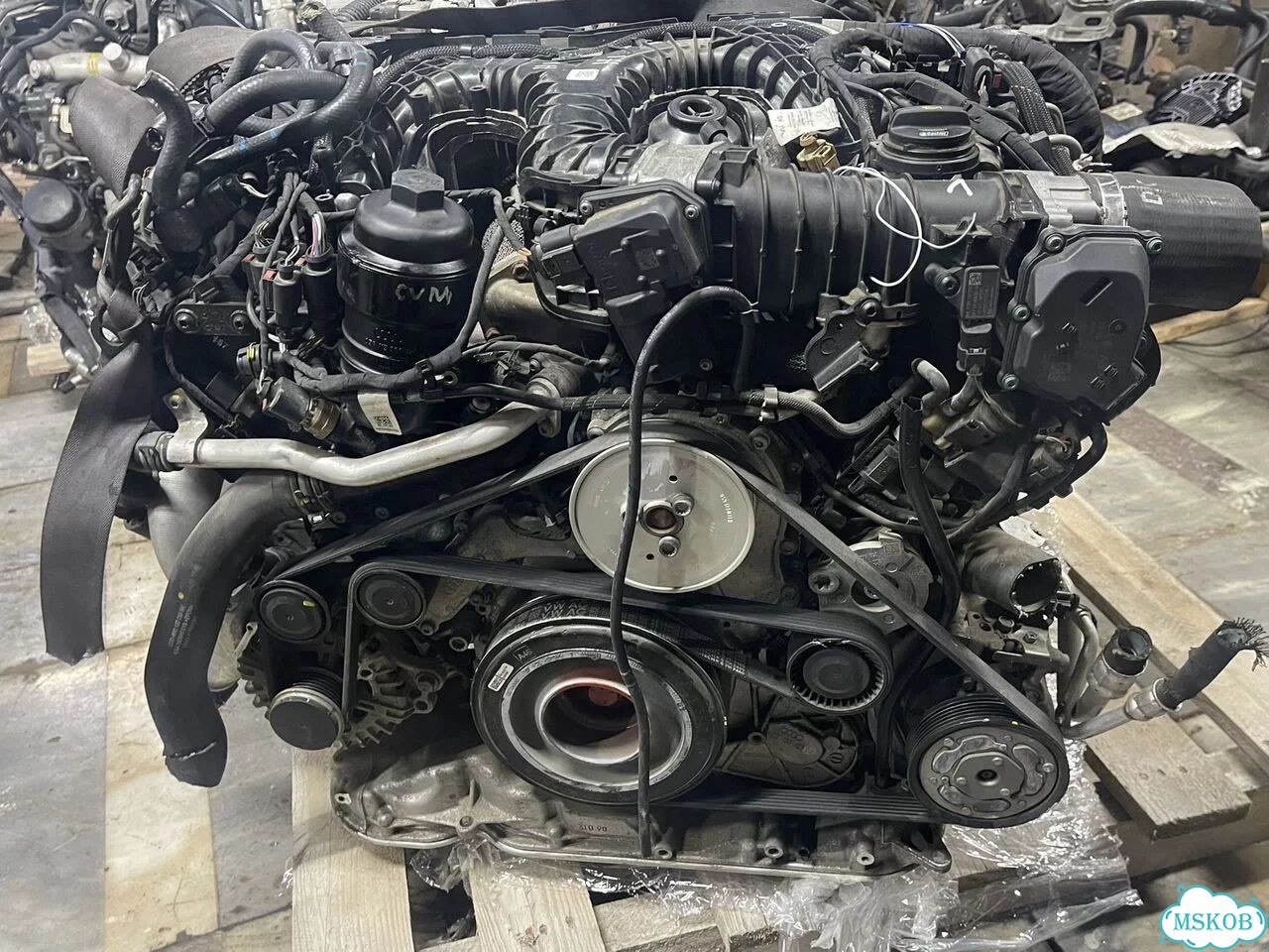 Двигатель CVM (cvmd, cvmc) 3.0 tdi Audi, VW фото 1