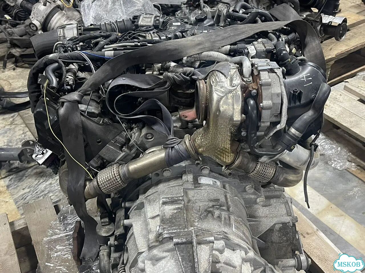Двигатель CVM (cvmd, cvmc) 3.0 tdi Audi, VW фото 2