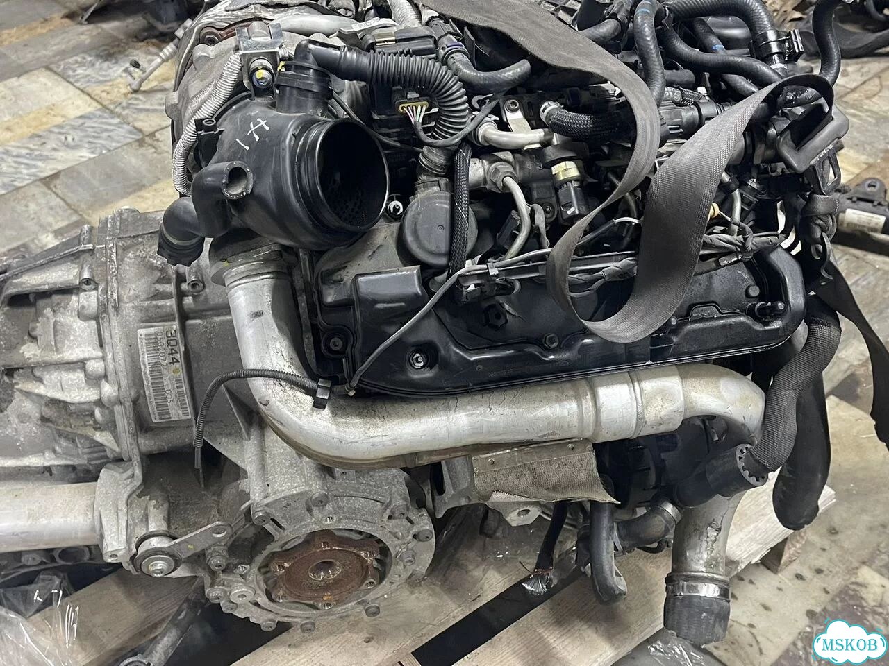 Двигатель CVM (cvmd, cvmc) 3.0 tdi Audi, VW фото 4