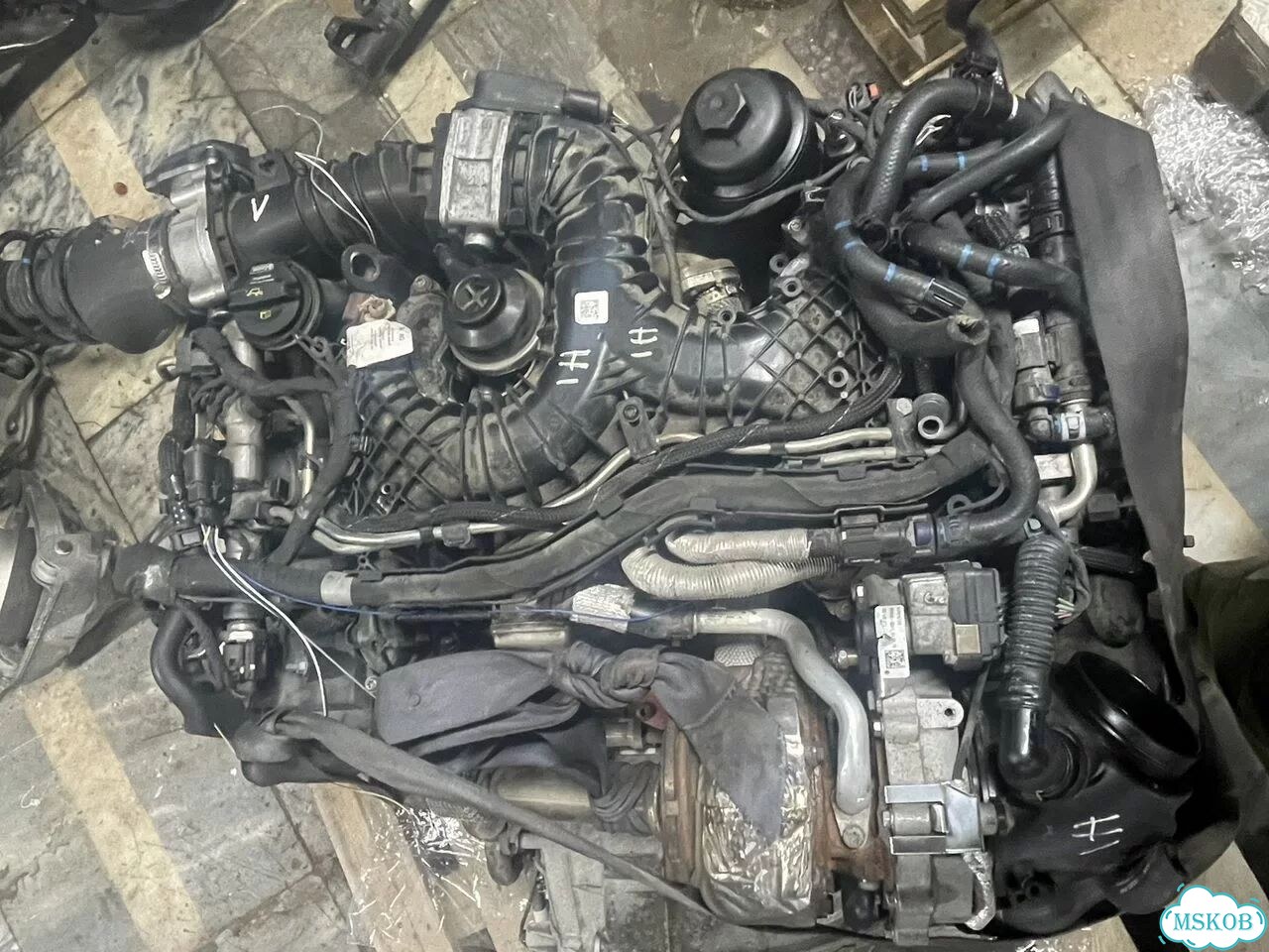 Двигатель CVM (cvmd, cvmc) 3.0 tdi Audi, VW фото 5
