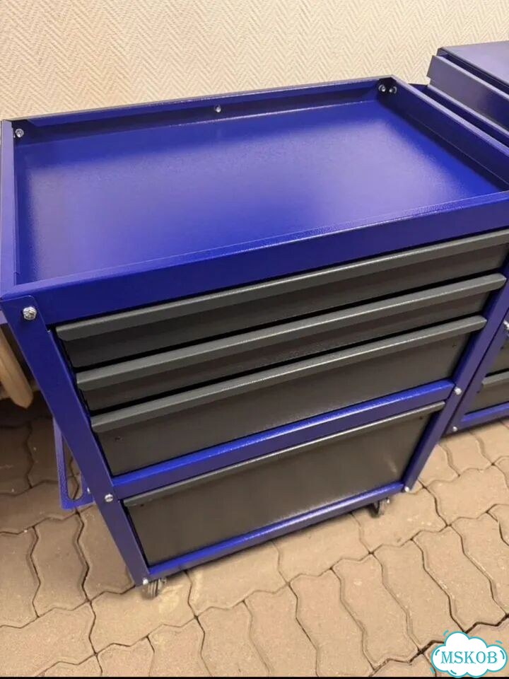 Тележка инструментальнаяна 4 ящика фото 2