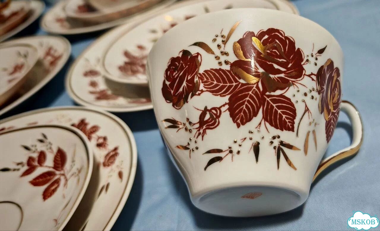 Сервиз чайный СССР Рига фото 2