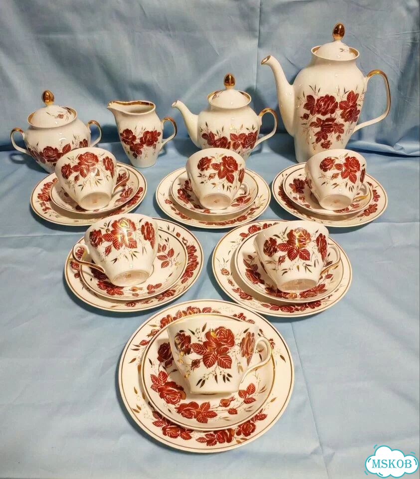 Сервиз чайный СССР Рига фото 5