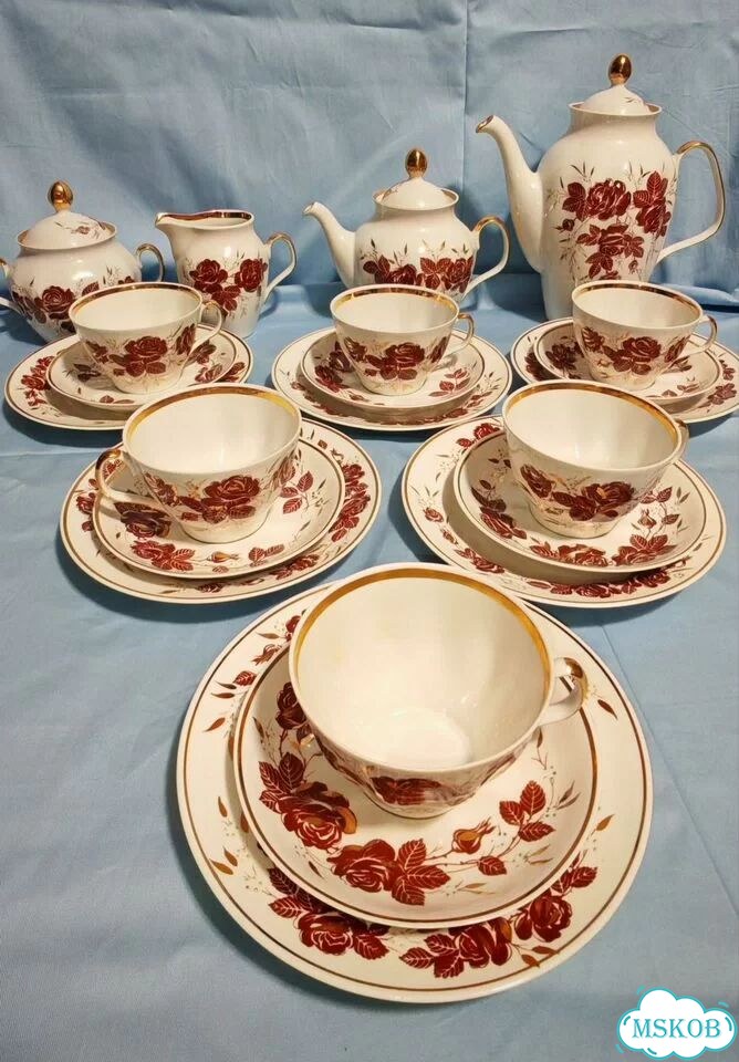 Сервиз чайный СССР Рига фото 9