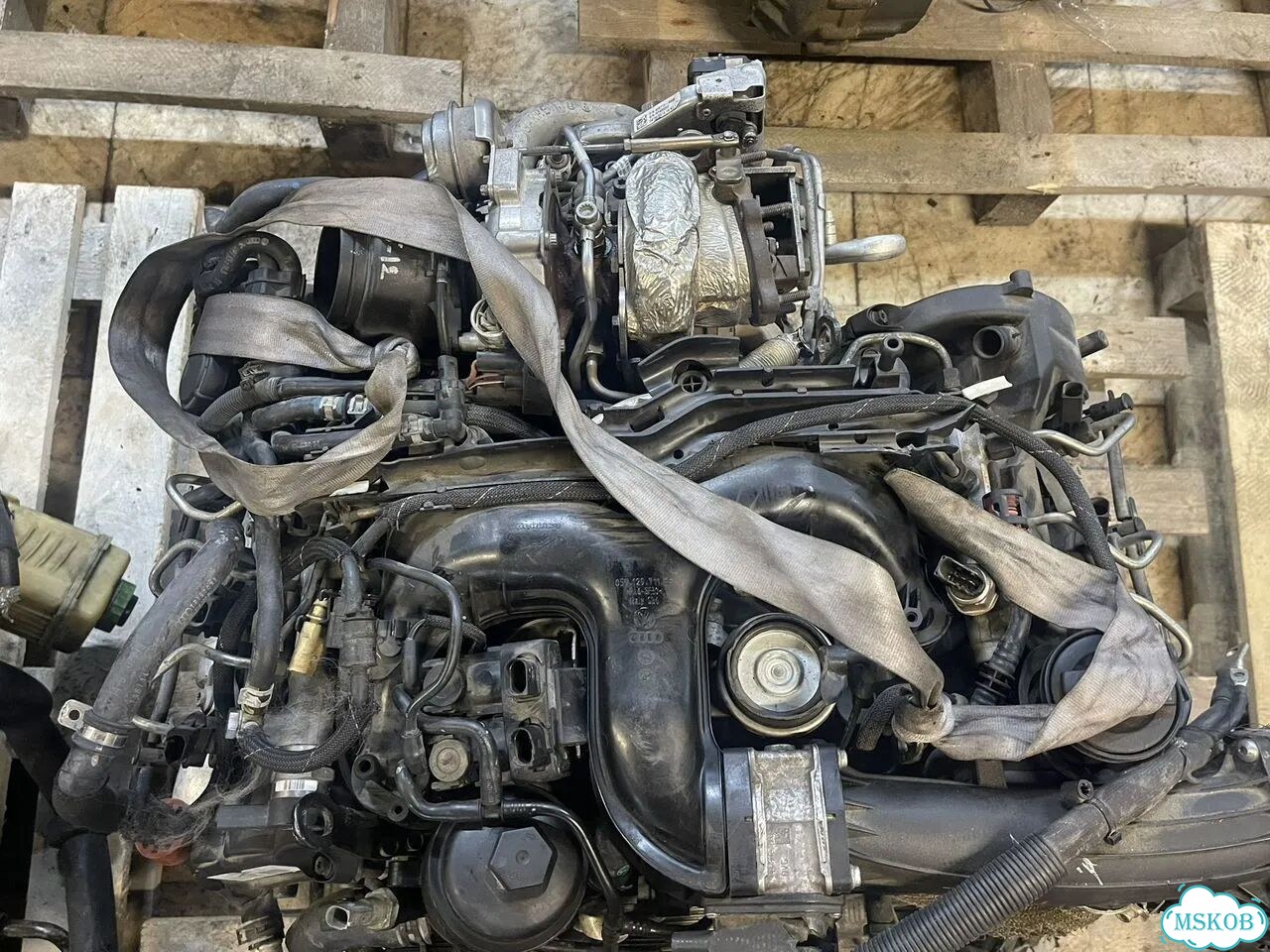 Двигатель CGQ 3.0 tdi Audi Q5, A6, A7 фото 2