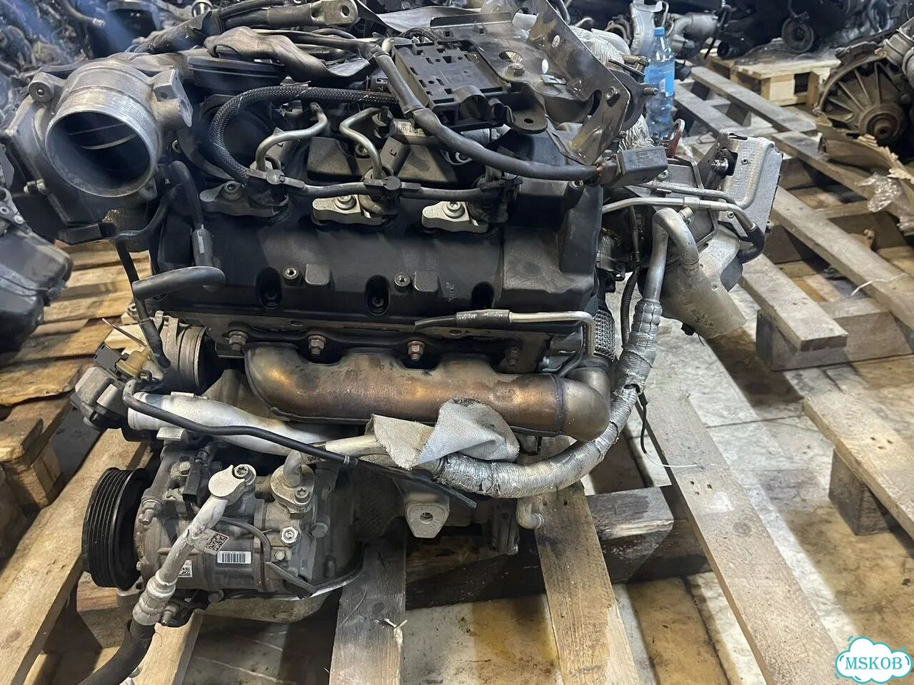 Двигатель CGQ 3.0 tdi Audi Q5, A6, A7 фото 3